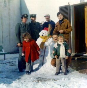 Guerrino Costi nel carcere di San Gimignano.
