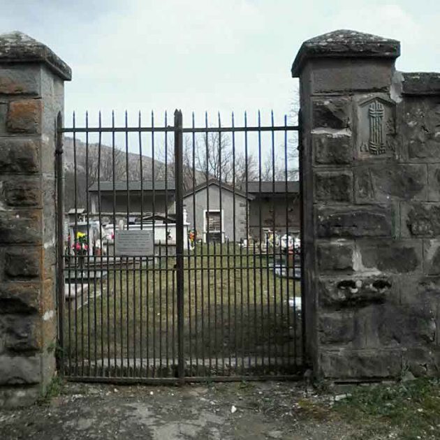 Ingresso cimitero di Febbio